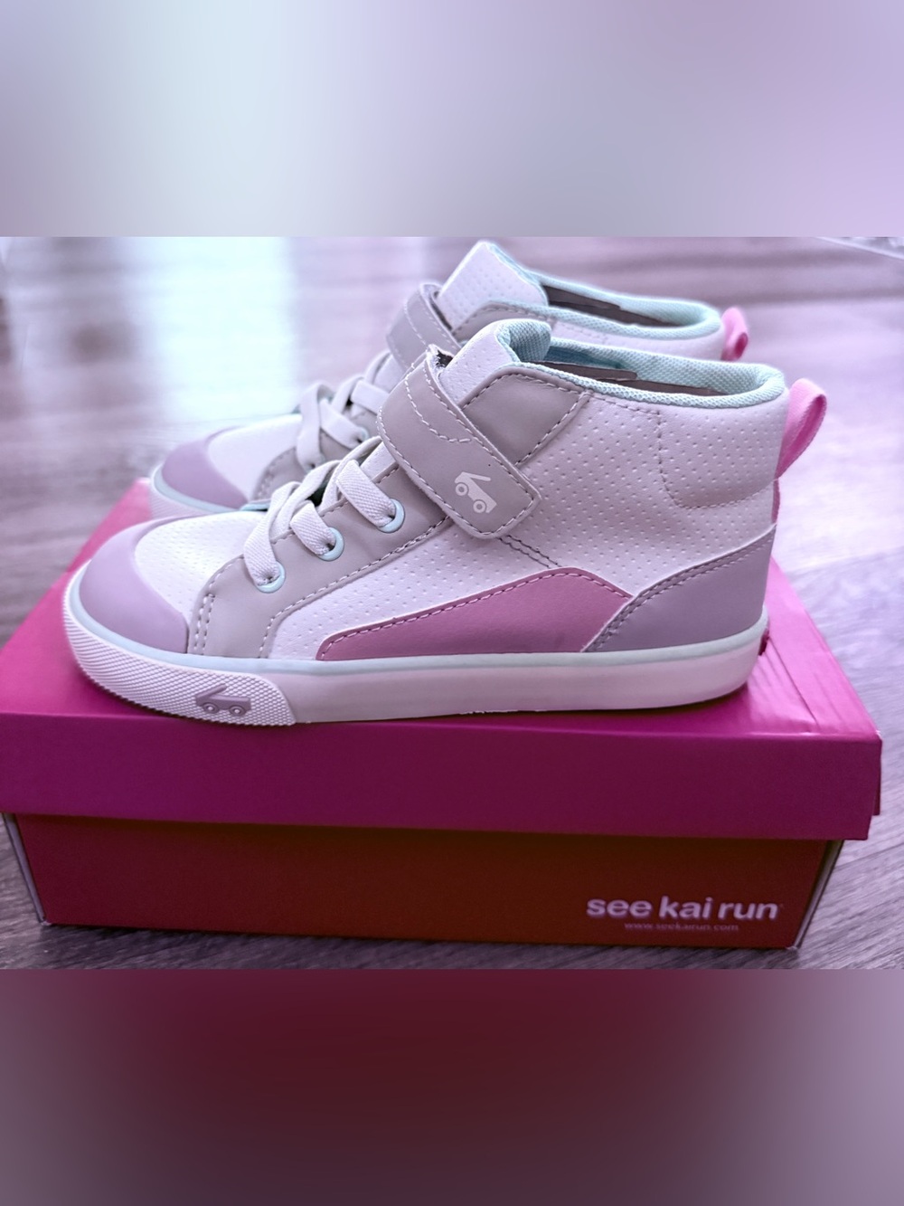 See Kai Run Kids' Dayton high-top sneakers